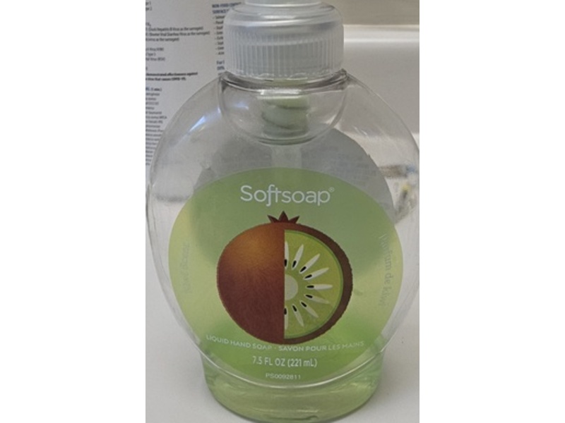 Softsoap Liquid Hand Soap, Kiwi, 7.5 oz/221 mL