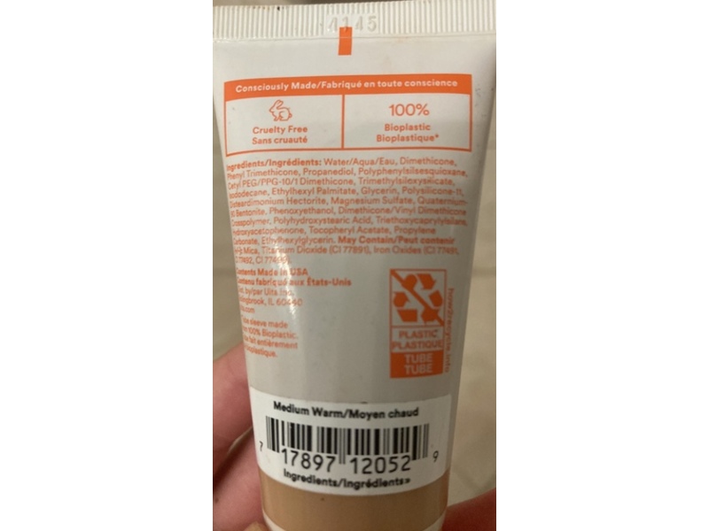 Ulta Beauty Collection Complexion Crush Foundation, Medium Warm, 1 fl oz/29 mL