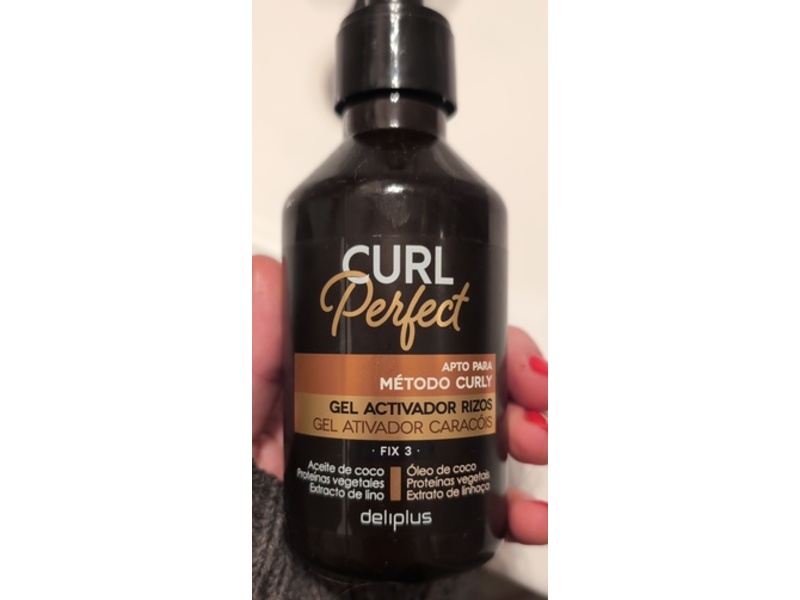 Deliplus Curl Perfect Activator Gel, Fix 3, 200 mL