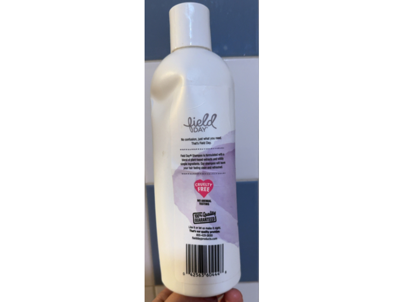 Field Day Lavender Shampoo, Argan, Olive & Avocado Oil, 16 fl oz/473 mL