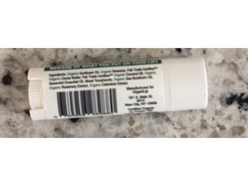 Organic Lip Ultra Moisturizing Organic Lip Balm, Spearmint, 0.15 oz