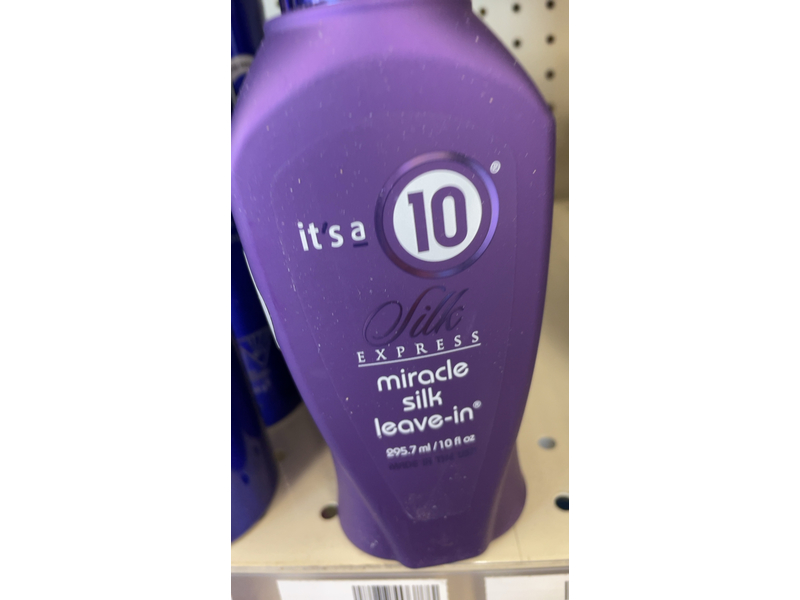 It's A 10 Express Miracle Silk Leave-In, 10 fl oz/295.7 mL
