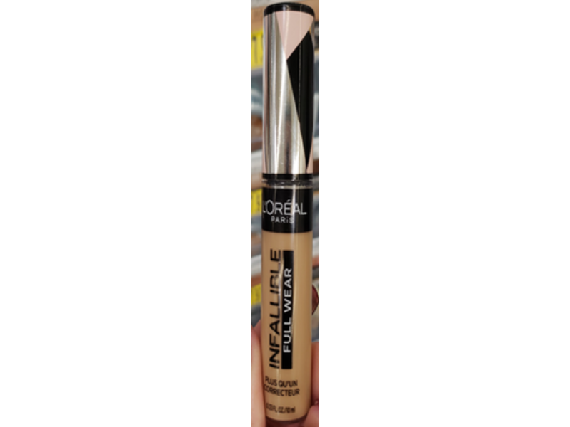 L'Oreal Paris Makeup Infallible Full Wear Concealer, Cashew, 0.33 fl oz/10 mL
