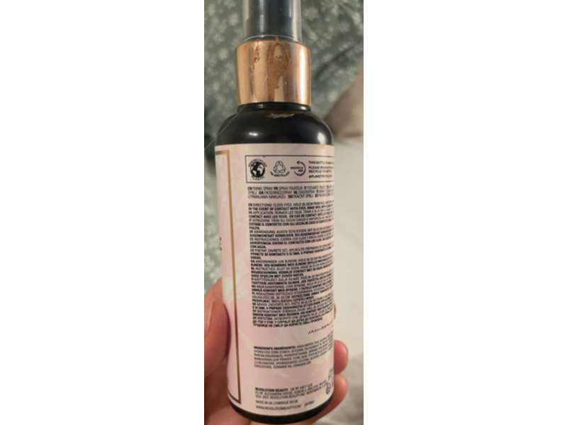 Makeup Revolution Skin Protect Fixing Spray, Ceramide Fix, 3.38 fl oz/100 mL