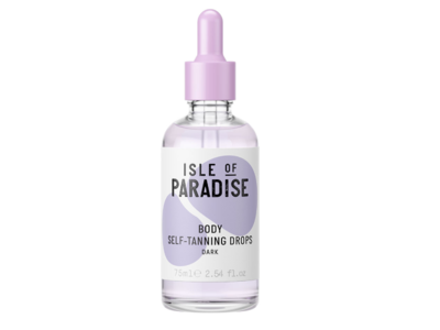 Isle Of Paradise Body Self-Taning Drops, Dark, 2.54 fl oz/75 mL