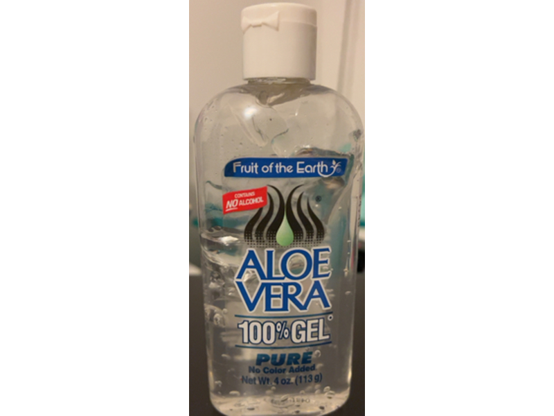 Fruit Of The Earth Aloe Vera Gel, 4 oz/113 g