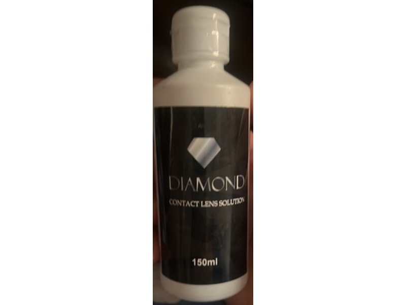 Diamond Contact Lens Solution, 150 mL