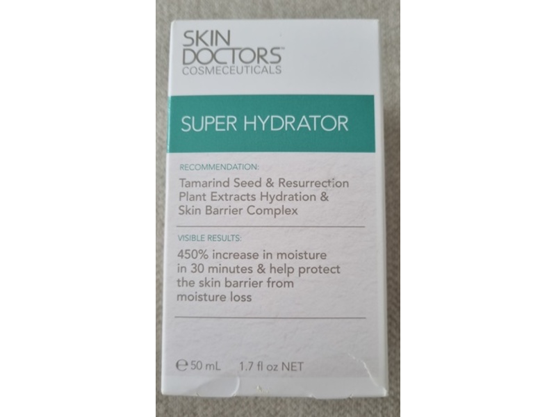 Skin Doctors Cosmeceuticals Super Hydrator, 1.7 fl oz/50 mL