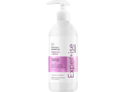 Essano Expertise 01 Bonding Shampoo, Ceramides + Peptides, 20.29 fl oz/600 mL