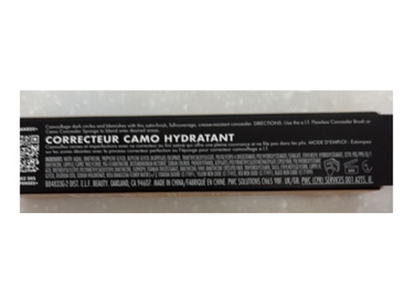 e.l.f. Cosmetics Hydrating Camo Concealer, Tan Sand, 0.2 fl oz/6 mL