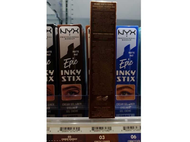 Nyx Professionals Makeup Epic Inky Stix Eyeliner, Cobalt Click,