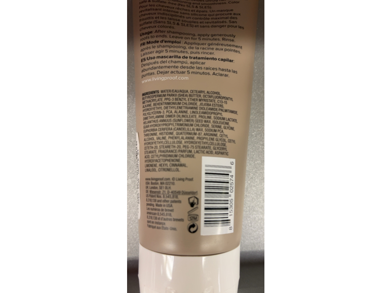 Living Proof Frizz Intense Moisture Mask, 6.7 fl oz/200 mL