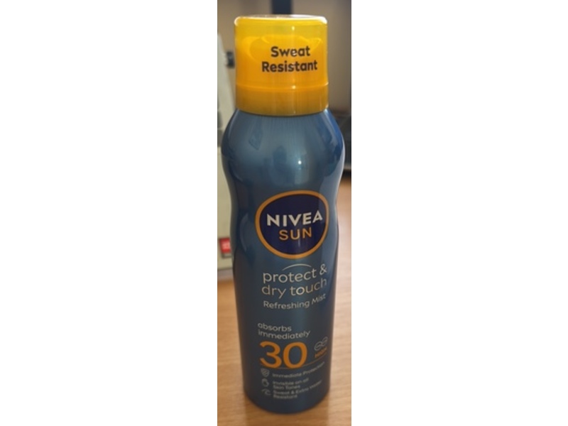 Nivea Sun Protect & Dry Touch Mist Refreshing Mist, SPF 30, 200 mL