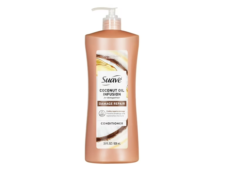 Suave Coconut Oil Infusion Damage Repair Conditioner, 28 fl oz/828 mL