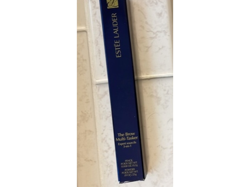 Estée Lauder The Brow Multi-Tasker 3-In-1 Tool, 01 Blonde, 0.01 oz/25 g