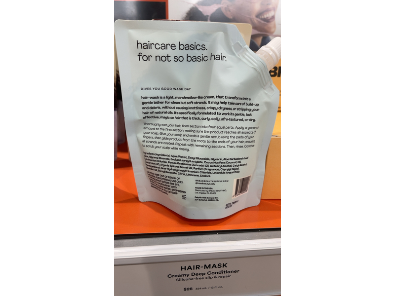 BREAD BEAUTY SUPPLY Hair-Wash Milky Hair Cleanser - 8.4 fL oz