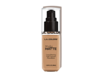 L.A. Colors Truly Matte Long Wearing High Pigment Foundation, Soft Beige, 1.35 fl oz/40 mL - thumbnail 1