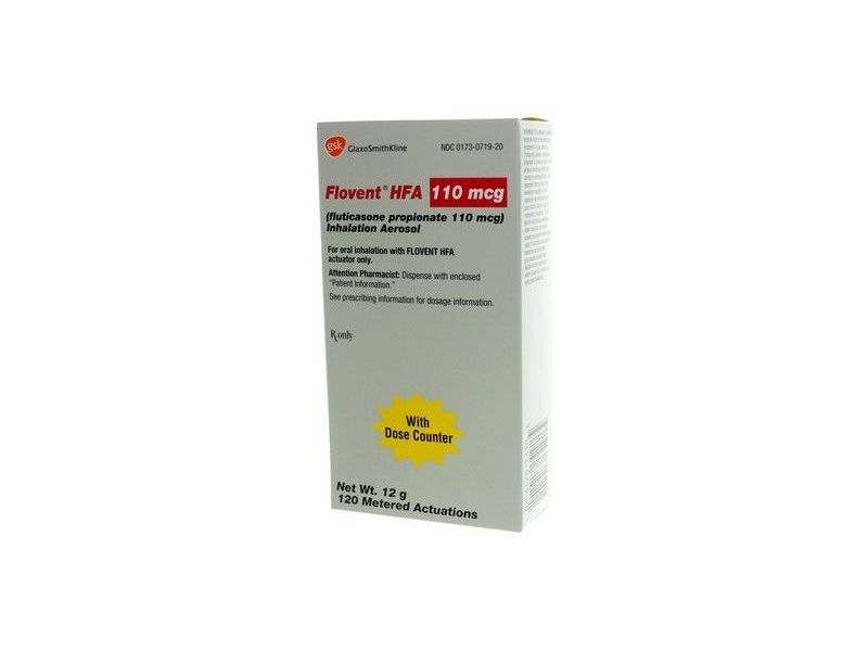 Flovent HFA (fluticasone propionate inhalation aerosol), 110 Mcg, 12 g