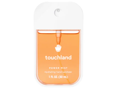 Touchland Hydrating Hand Sanitizer, Velvet Peach, 1 fl oz/30 mL