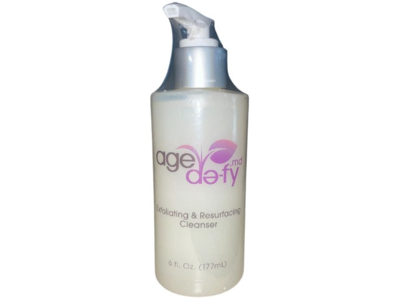 DermaSpa Age De-Fy Exfoaliating & Resurfacing Cleanser, 6 fl oz/177 mL
