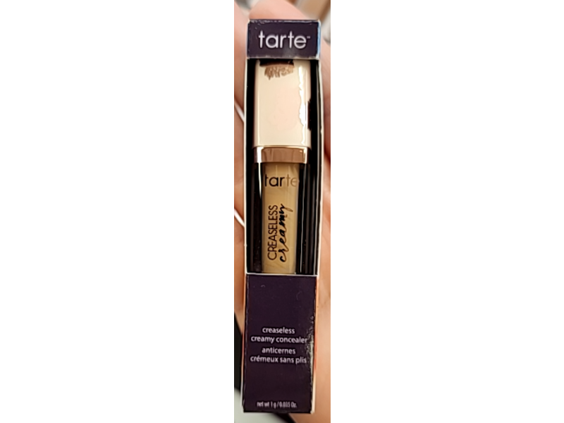 Tarte Creaseless Creamy Concealer, 34S Medium Sand, 0.015 oz/1 g