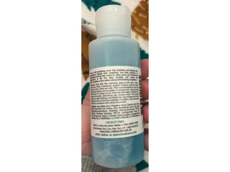 Mario Badescu Skin Care Glycolic Acid Toner, 2 fl oz/59 mL
