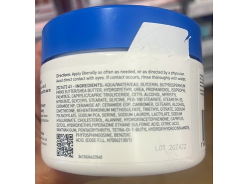 CeraVe Intensive Moisturizing Cream, 12 oz/340 g