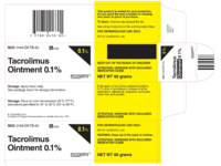 Tacrolimus Ointment 0.1%, 60 g, Fougera (RX) - thumbnail 1