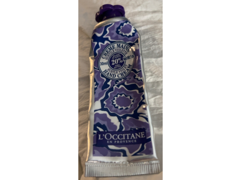 L'Occitane En Provence Hand Cream, Subtle Violet, 1 oz/30 mL