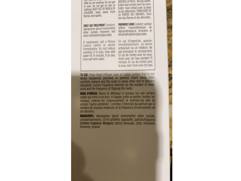 Capri Blue Reed Diffuser Room Freshener, Volcano, 5.7 fl oz/168 mL