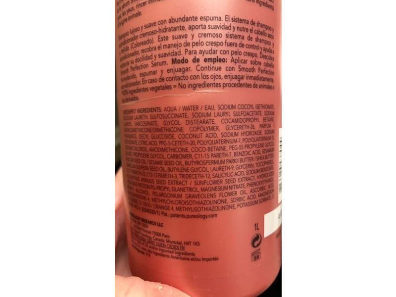 Pureology Smooth Perfection Shampoo, 33.8 fl oz/1 L