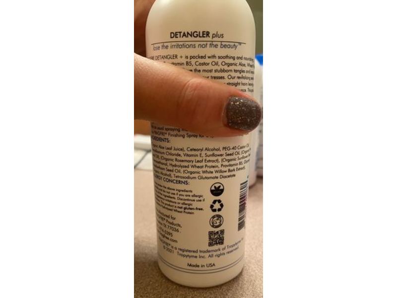 FragFre Detangler Plus Leave-In Conditioner, 8 fl oz/237 ml