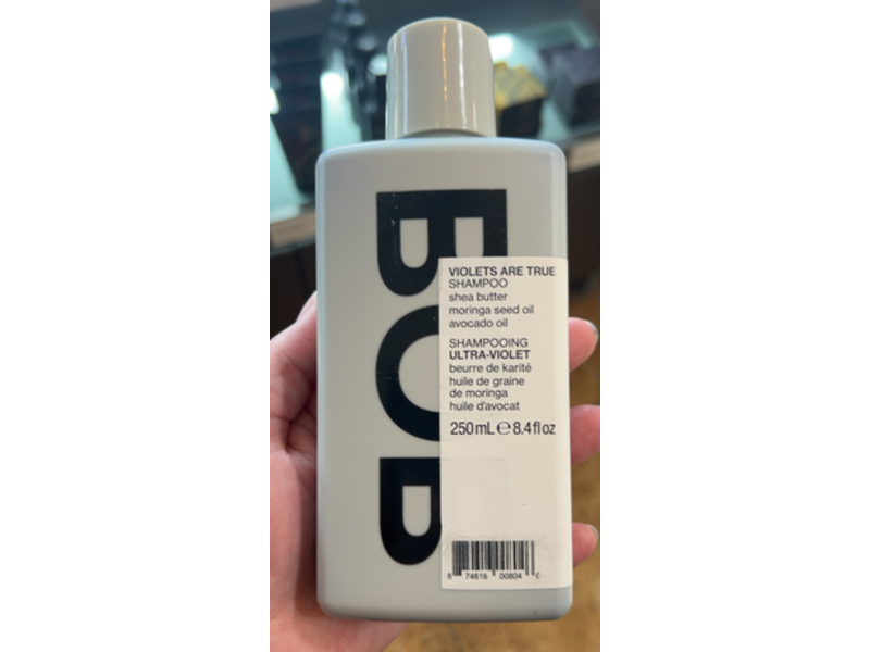 Bob Violets Are True Shampoo, Shea Butter, Moringa Seed Oil & Avocado Oil, 8.4 fl oz/250 mL