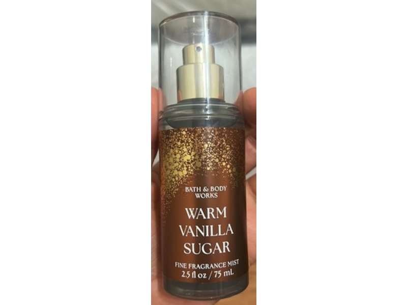 Bath & Body Works Fragrance Mist, Warm Vanilla Sugar, 2.5 fl oz/75 mL