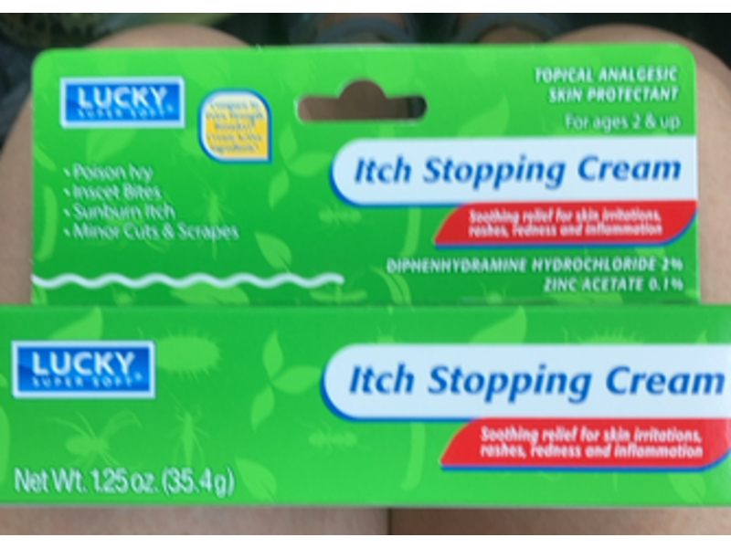 Lucky Super Soft Itch Stopping Cream, 1.25 oz/35.4 g