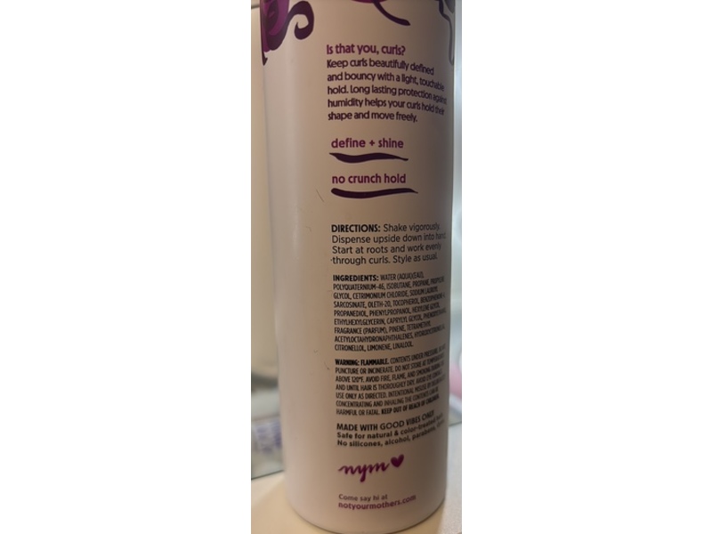 Not Your Mother's Activating Curl Talk Mousse, 11.3 oz/320 g