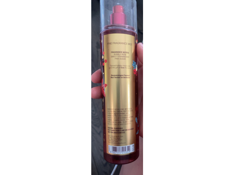 Bath & Body Works Love Fine Fragrance Mist, Cotton Candy Champagne, 8 fl oz/236 mL