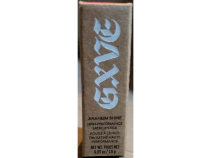 Gxve Anaheim Shine High-Performance Satin Lipstick, Original Recipe True Red, 0.03 oz/1.0 g