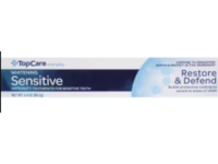 Topcare Whitening Sensitive Anticavity Toothpaste, Restore & Defend, 3.4 oz/96.3 g - thumbnail 1