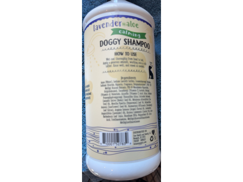 Fine Health & Beauty Lavender & Aloe Calming Doggy Shampoo, 32 fl oz/ 960mL