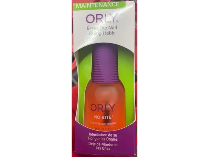 Orly No Bite Nail Bite Deterrent, 0.6 fl oz/18 mL