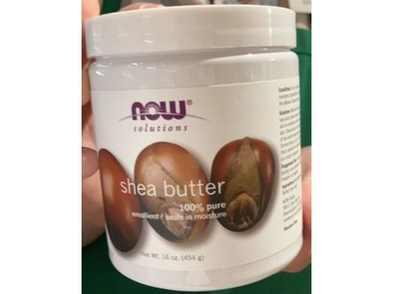 Now Solutions Shea Butter, 16 oz/434 g