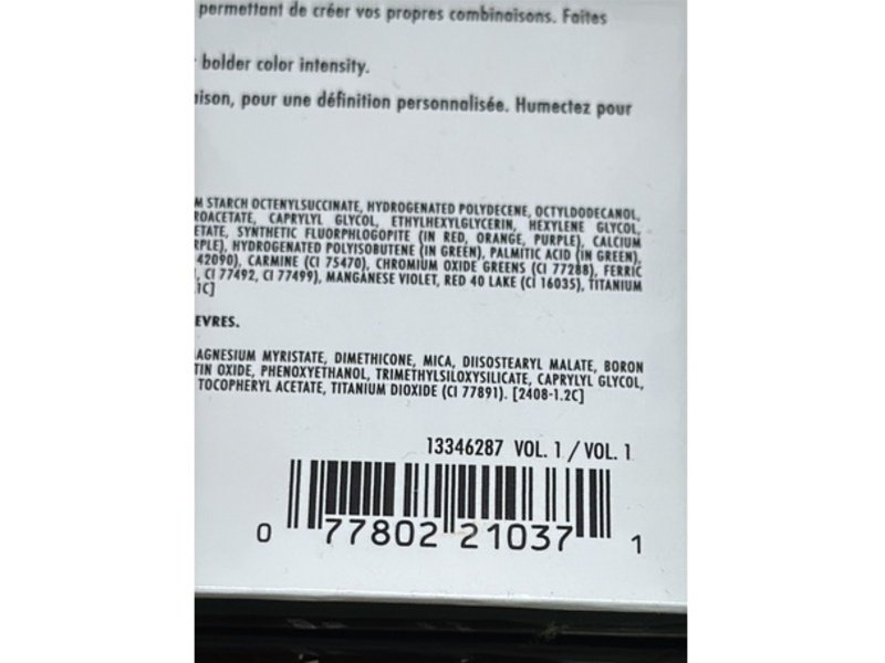 Black Radiance Cross Colours Eyeshadow Palette, Vol-1, 0.37 oz/10.5 g