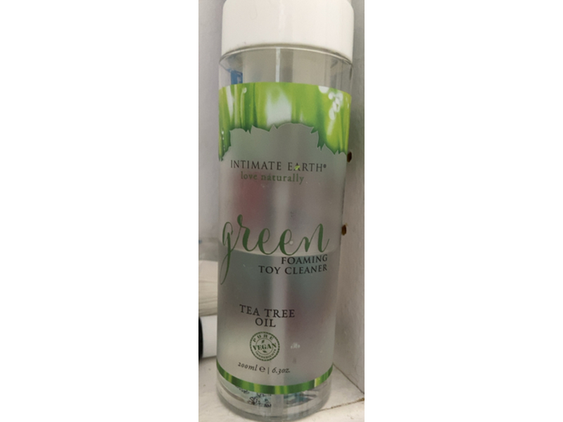 Intimate Earth Green Foaming Toy Cleaner, Tea Tree Oil, 200 mL
