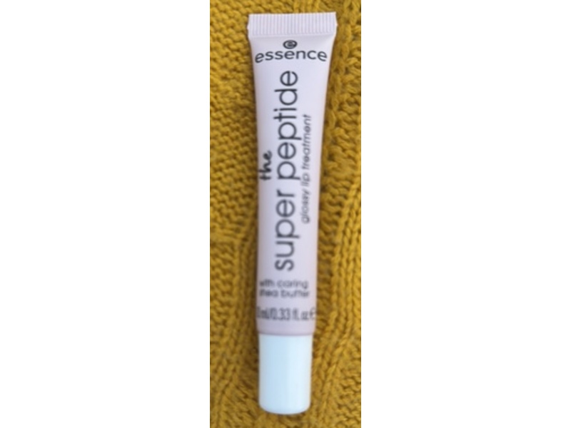 Essence Super Peptide Glossy Lip Treatment, Shea Butter, 0.33 fl oz/10 mL