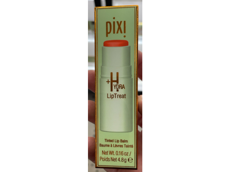Pixi +Hydra Lip Treat Tinted Lip Balm, Poppy, 0.16 oz/4.8 g