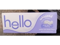 Hello Whipped Fluoride Toothpaste, Mellow Mint Dream, 4 oz/113 g - thumbnail 2