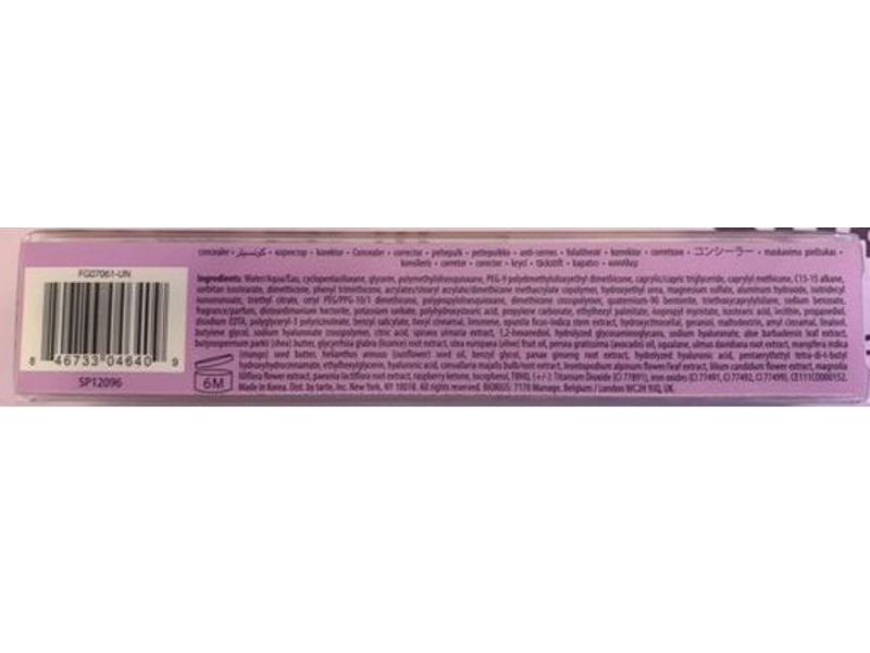 Tarte Ultra Creamy Concealer, Shapetape, 38N Medium Tan Neutral, 0.33 fl oz/10 mL