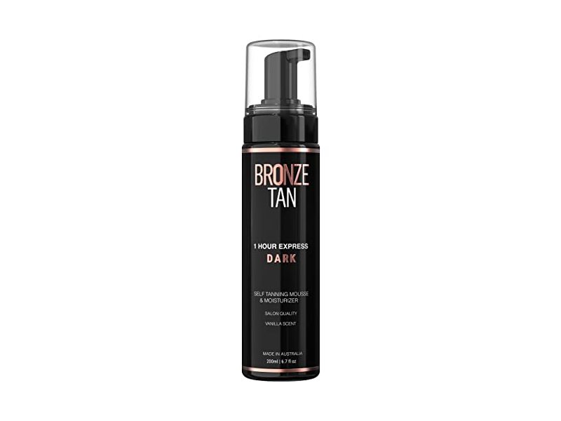 Existing Beauty Bronze Tan Self Tanning Mousse & Moisturizer, Dark, 6.7 fl oz/200 mL