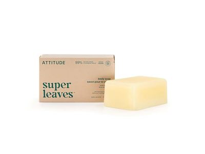 Atitude Super Leaves Body Bar Soap, Sandalwood, 4 oz/113 g
